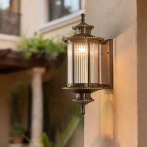 vintage externo à prova d'água luminária de parede para Garden e Villa Gate