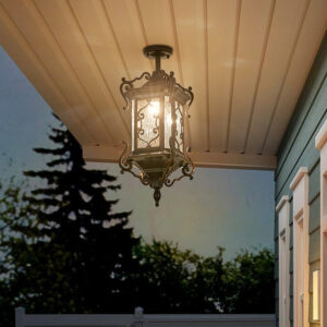 Outdoor Villa Ceiling Light, Insect-Resistant Waterproof LED for Balcony and Entry
