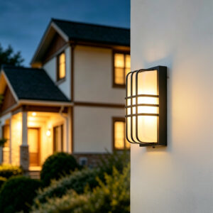 externo Villa luminária de parede, Rainproof moderno LED para Balcony e Corridor