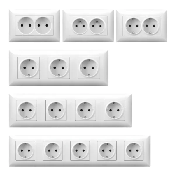 CE fábrica OEM ODM Buy atacado retrô plástico Wall Sockets EU Standard tomada tomada com USB a & C portas durável Design