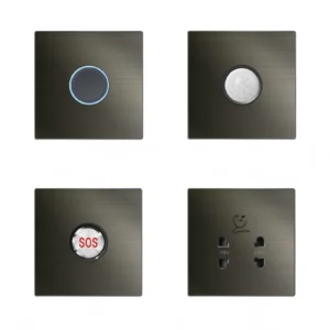 AC220V 1.5W Corridor Stair Embedded Mount Infrared PIR Motion Sensor Foot Light Step LED Wall Light Stainless Steel IP20