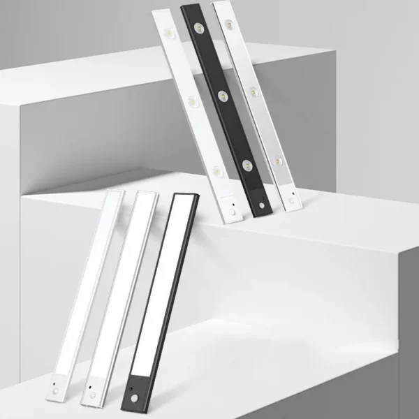 moderno Motion Sensor controle remoto à prova d'água LED Night iluminação Stick para Closet corredor quarto Stair Cabinet