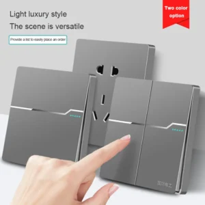 mais vendido in OEM Sockets e Switches Family Expenses High Quality Uk moderno Switches e Sockets atacado Double 13A in Stock