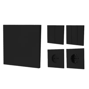 inteligente Life Touch Panel Double Layer Slim Wall Switches e Sockets com durável Design