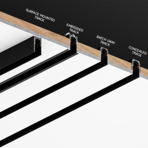 moderno Surface Mounted DC48V Tuya App inteligente LED magnético Spot luminária Track luminárias iluminação System linear Rail magnético Track Rail
