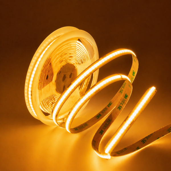 COB fita LED 528 LEDs/m Super Bright 3000K 4000K 6000K flexível LED Strip dimerizável para grande Scale Project instalação