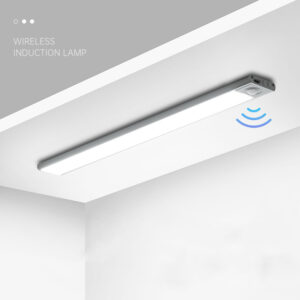 moderno Ultra-Thin recarregável LED Cabinet luminária Three-cor Motion Sensor Human corpo Induction cozinha Closet Home-5V Aluminums