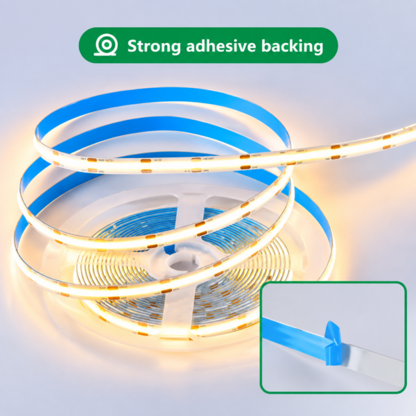 atacado 320Leds 10w/m Cob Strip LED luminária 12v Warm White RGB flexível fita LED luminária para Furniture teto comercial