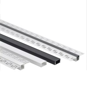 embutido LED alumínio Profile Channel para linear iluminação System LED Strip instalação Architectural iluminação