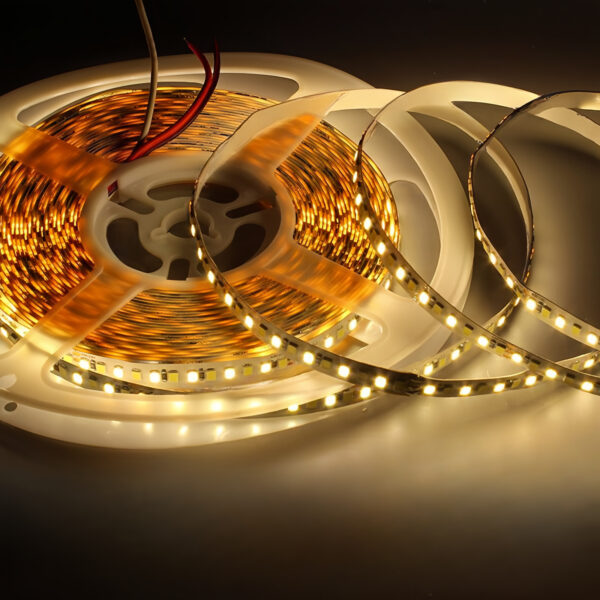 12V/24V LED Tape Light Changeable CCT Warm White 3000-6000K Cuttable Flexible 2835 SMD Strip