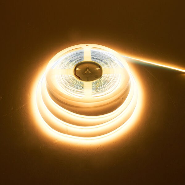 Cob Led Strip 2700k 3000k 4000k 6500k 12v 24v Warm White Cold White No Led Dot flexível Strip Led Cob