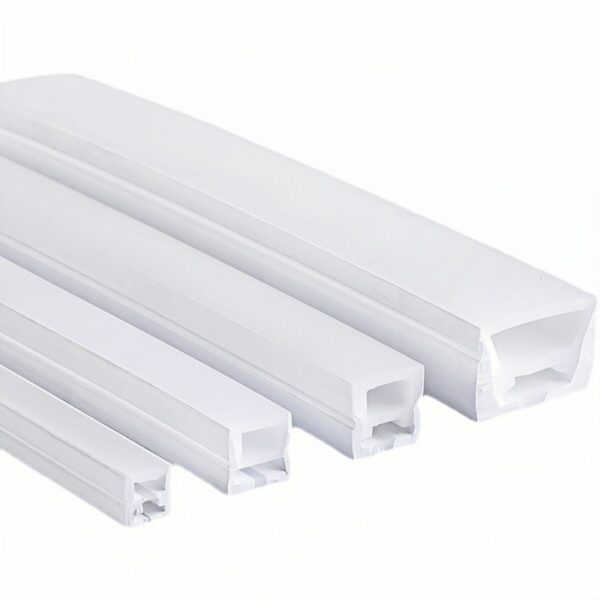 durável Bendable LED Silicone Profile embutido IP67 à prova d'água flexível Neon Silicone Tube para fita LED