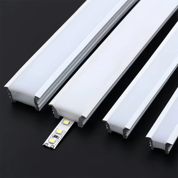Customized White Led Neon IP67 Flex Silicone Tube Bendable Led Profile Channel for Wall Ceiling Linear Decoration