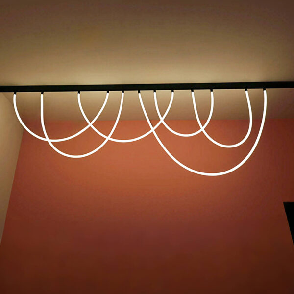 flexível 360° Full Surround iluminação LED Neon tubo redondo 12v 24v 22mm Weave Silicon Neon Strip luminárias para DIY Decoration