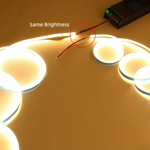 fábrica Manufacturer 324LED Cob fita LED 24V flexível Tape luminárias IP20 3000K/4000K/6500K LED Strip