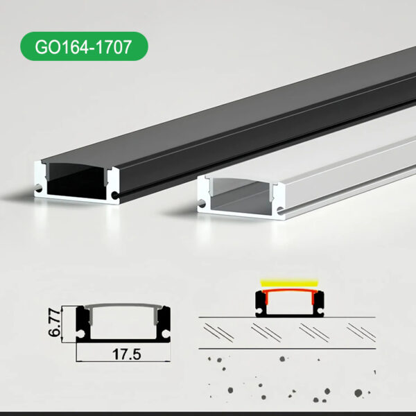 ShenZhen Perfil De Aluminio Led luminária Canaleta Para Luz Led Strips Channels alumínio Profile para Leds