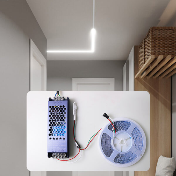flexível fita LED 12V 24V 2835 Led Cob luminária em fita 5050 fita LED inteligente Strip luminárias