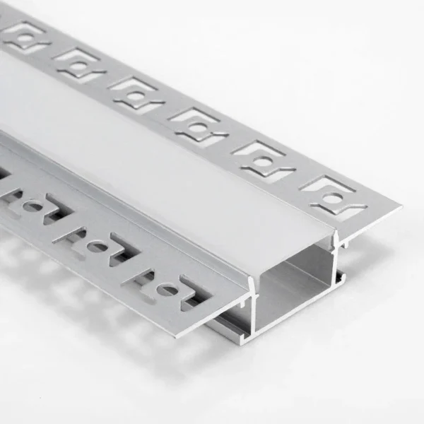 atacado Premium LED Strip alumínio Channel 6063 Alloy Extrusion Profile com Anodized Surface para Architectural iluminação