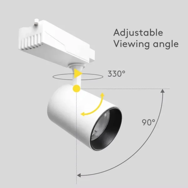 12W 25W 2/3/4 Wires LED magnético spot de trilho spot ajustável Rail luminária para Retail Store iluminação comercial