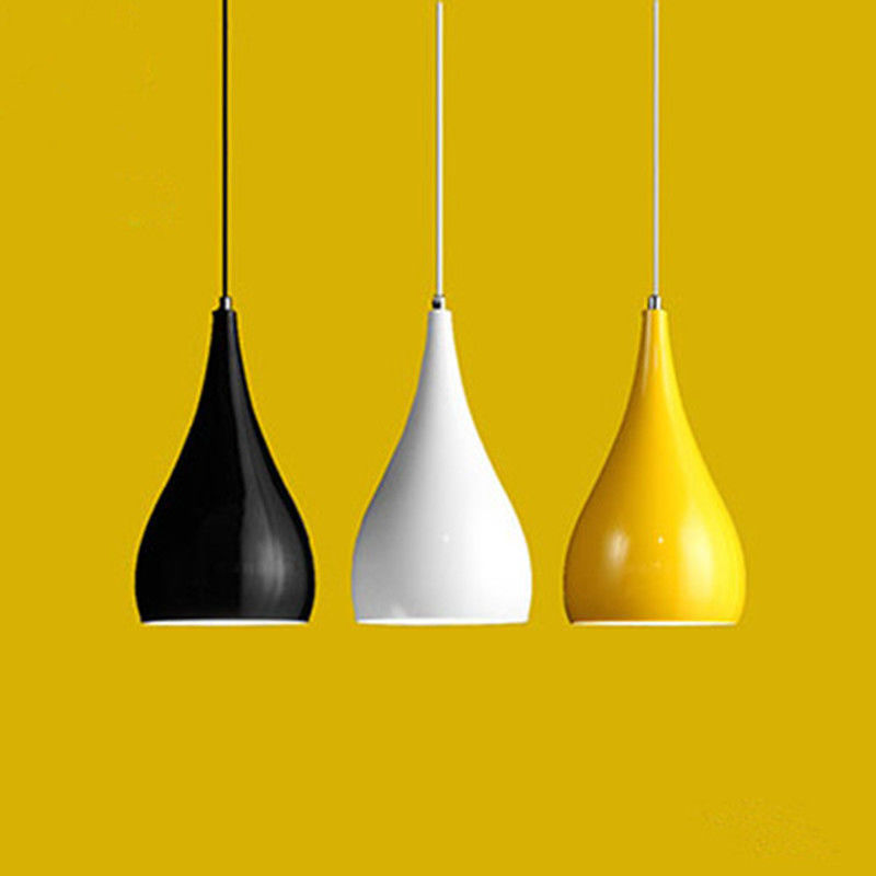 moderno simples Colorful Metal pendente