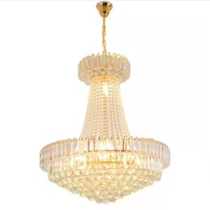 atacado Loft Gold cristal lustre Manufacturer para estilo fazenda