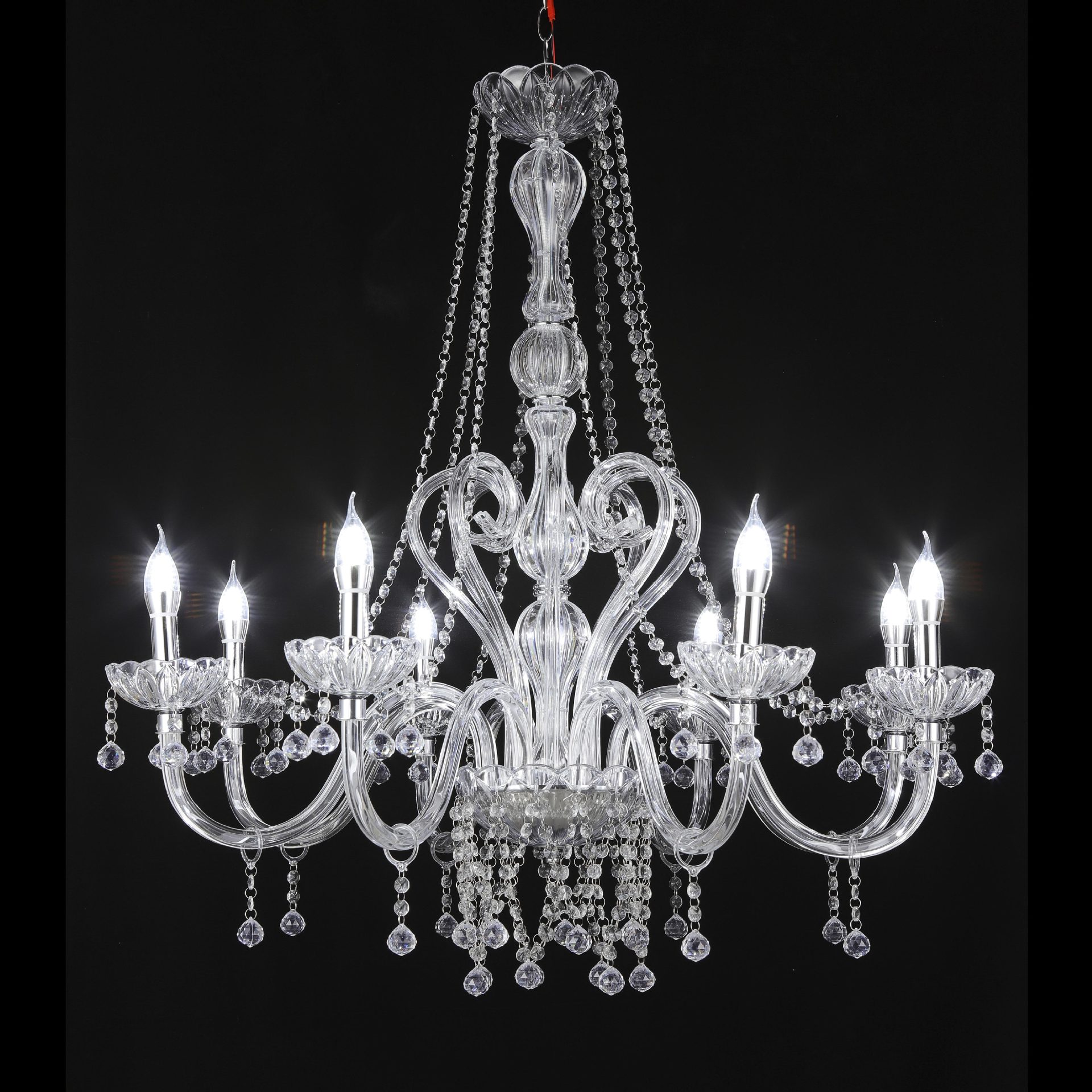 moderno retangular Wedding Hall hotel Layout Decoration Wedding Props luminária de teto Acrylic cristal pendente lustre lâmpada