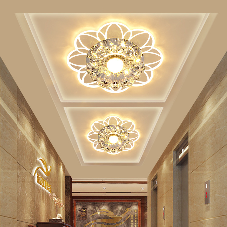 5W cristal LED luminária de teto luminária luminária pendente iluminação lustre New