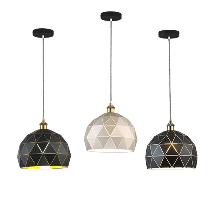 Loft nórdico vintage industrial Decor preto Hanging lâmpada Design luminárias lâmpada pendentes para sala de jantar cozinha iluminação