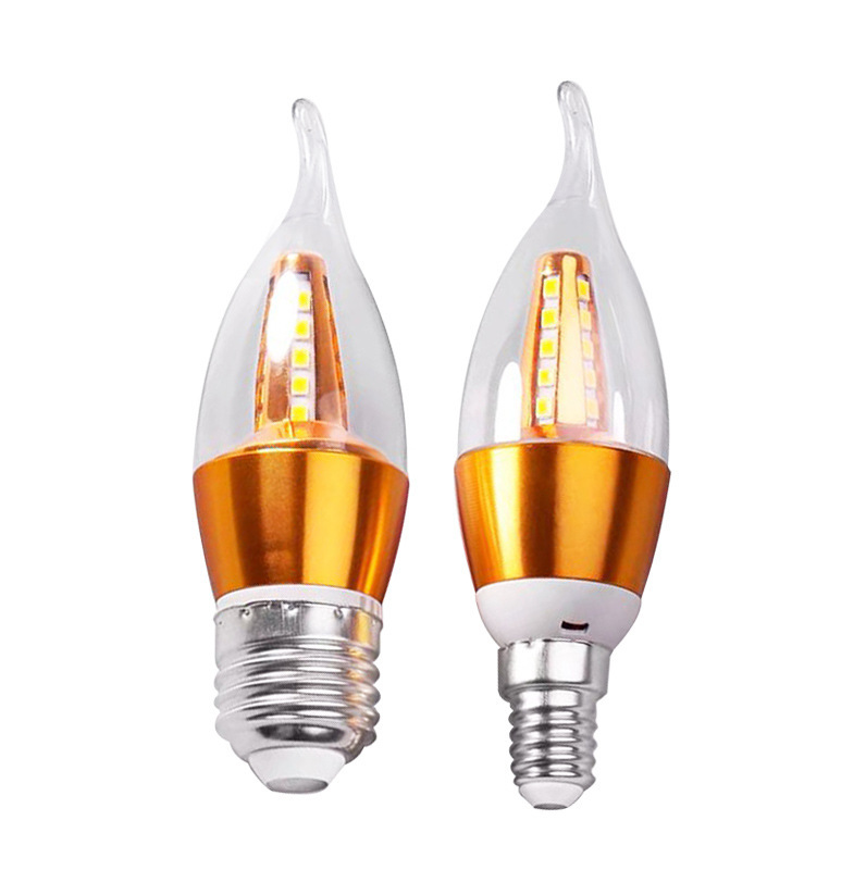 DECO LIGHT E12 E14  LED Bulb Candelabra 5W Equivalent LED Filament Light Bulbs