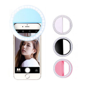 Portable recarregável móvel Phone Led Ring