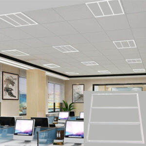 Eu-Standard Modern High Brightness 64W Led Ceiling Grille Light Aluminum Frame Led Panel with 5-Year Warranty