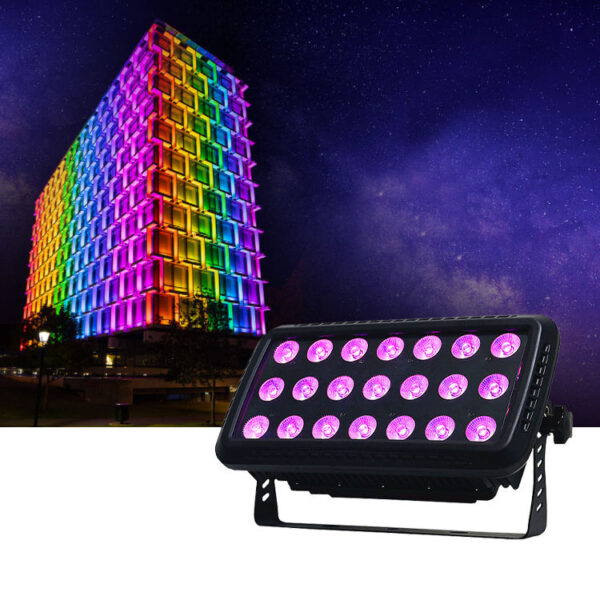 à prova d'água Bridge Dmx Battery Externa flexível Building Facades luminária Led Wall Washers 220v 2835 para área interna 48 Rgbw 24v hotel