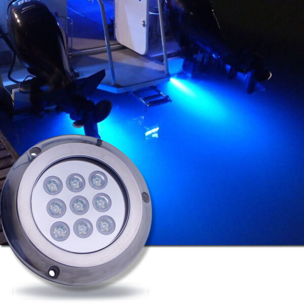 luminária subaquática IP68 Boat LED luminária