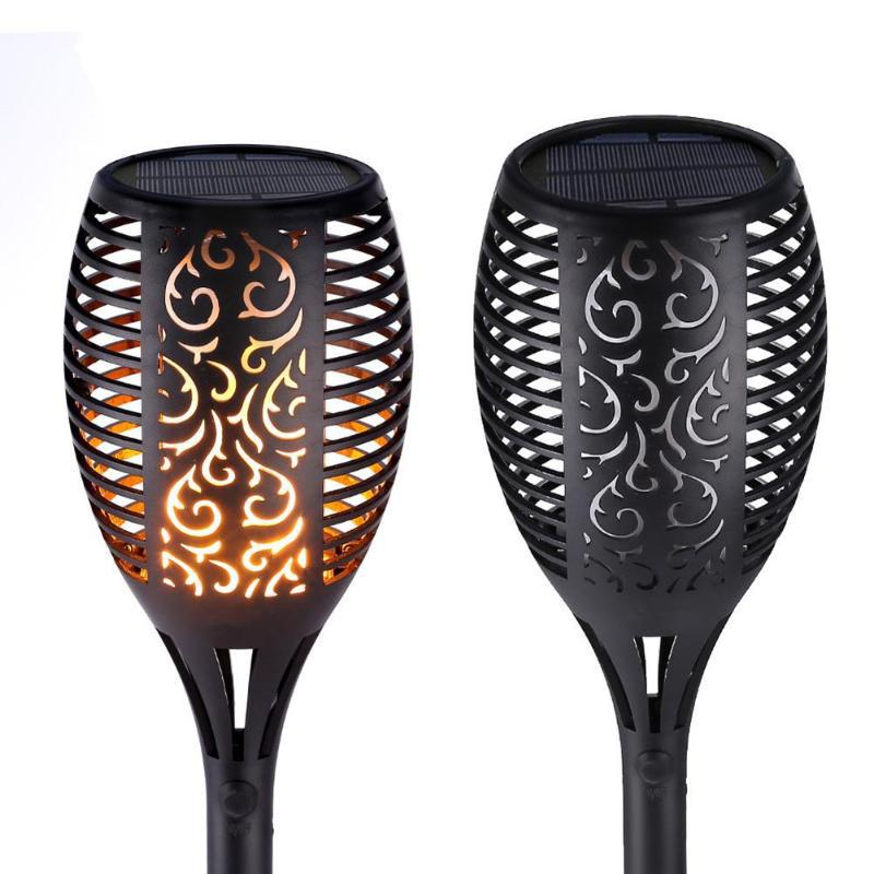 Hot Solar Hollow luminária de gramado externo Ip65 Rainproof Creative LED lâmpada Control Induction luminária de jardim