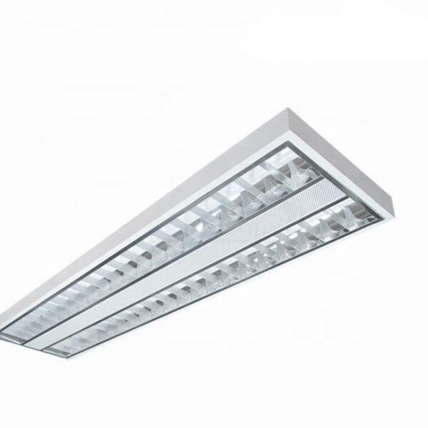 30*120 Grille Panel Light Fixtures 2x36W T8 Fluorescent With Reflector