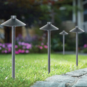 Led RGBW Umbrella Lawn Light Villa
