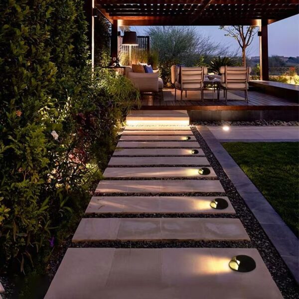 Recessed Outdoor Path Step Deck Courtyard Light