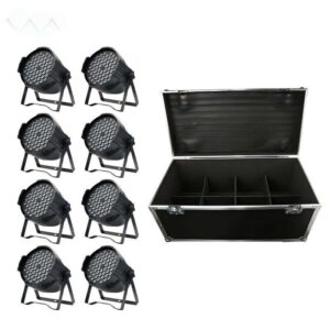8pcs Flight Case Professional Stage Lighting