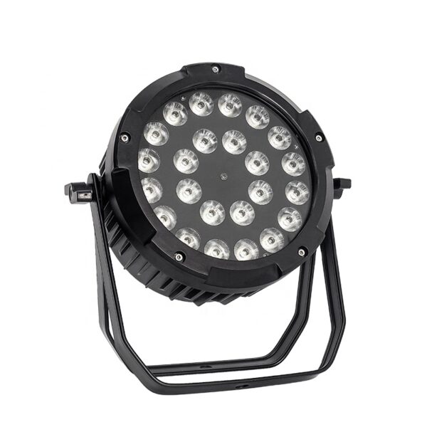 24x18w Rgbwa Uv 6in1 Led Par luminária alumínio DMX luminárias