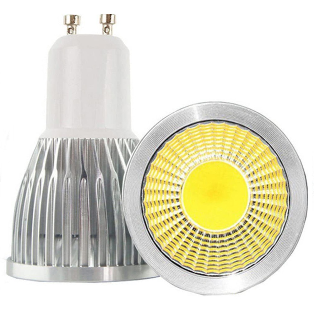 SUPER BRIGHT 3W 5W 7W 9W 12W LED GU10 COB lâmpada LED