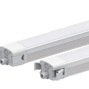 High Quality 1-10v Dimming Lamp Fixture Emergency Led Tri-proof Light Linear Pendant Lighting Suspended Light for Industrial