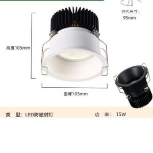 Led Down Light Ceiling Light Living Room 3W 5W 9W 12W 15W 30W COB Spotlight