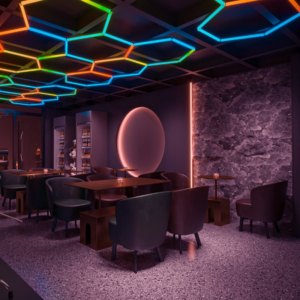 atacado grande iluminação para eventos Rgb hexagonal
