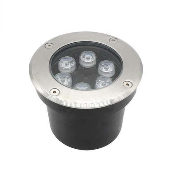 6W Recessed Underground IP68 12V 24V RGB Inground Deck Floor Swimming Pool LED Underwater Light
