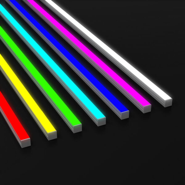 N1615P-TOP RGBW Silicon Neon Rope Light Flexible DC 12-24V LED Neon Strip Light LED Tape for Outdoor Lighting