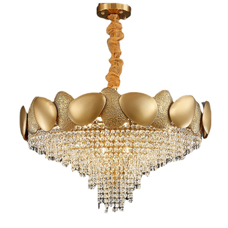 moderno luminária Luxury cristal lustre