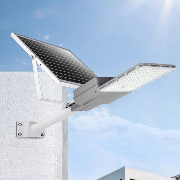 KCD Split Type 120w 300w 1000w Heavy Duty Wireless Remote Control High Lumen Highway LED Panel Solar Street Light With Pole
