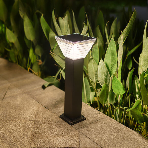 externo Led Garden luminárias alumínio Housing luminária de gramado Garden lâmpada para Villas hotel