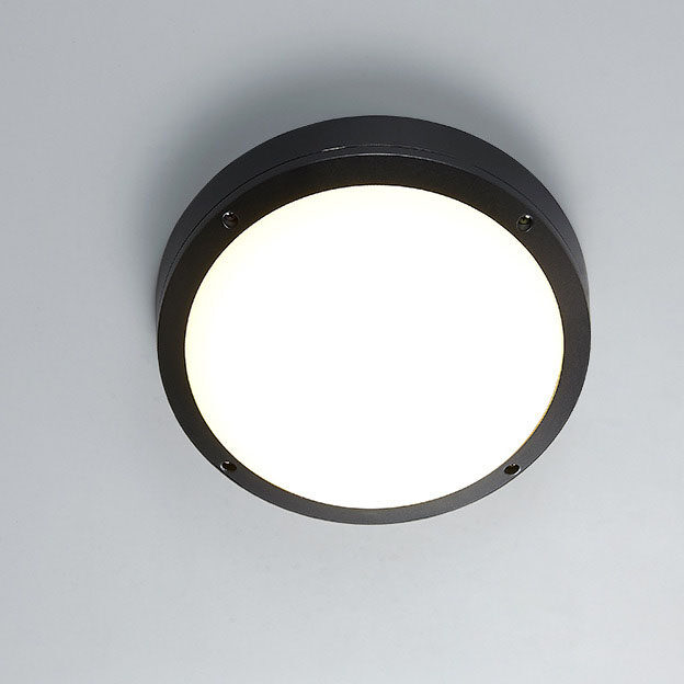 IP65 redondo Circular lâmpada de teto Led à prova d'água interno externo luminária de jardim e varanda Balcony Terrace teto Wall luminária