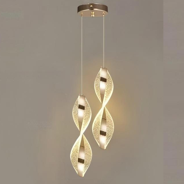 nórdico Minimalism sala de estar lustre luminária LED moderno simples Personality Ring restaurante bar lustre pendente lâmpadas